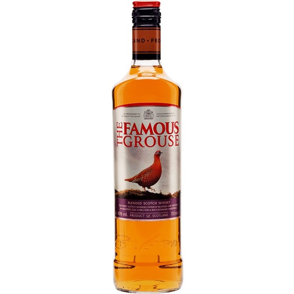 Famous Grouse Famous Grouse - First produced in 1860 (when it was just 'The Grouse'), The Famous Grouse has been the No. 1 whisky in Scotland since 1980. Famous Grouse, a rich, sweet, well-rounded whisky.