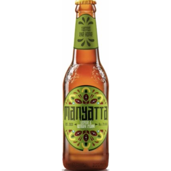 Manyatta Lemon & Ginger Cider 300ml Manyatta Lemon & Ginger Cider 300ml