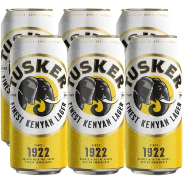 Tusker Lager 6x500ml Tusker Lager 6x500ml