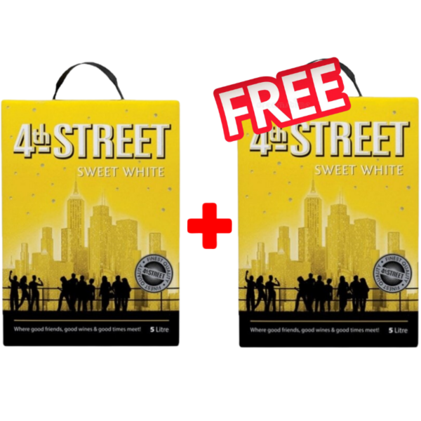 Copy of Copy of Social Media Product Ad (800 x 800 px) - 2024-08-21T160543.513 4th Street Sweet White 5L + 1 Free 4th Street Sweet White 5L