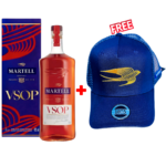 Martell VSOP 1L + 1 Free Martel Cap