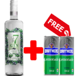 #7 Gin 750ml + 2 Free Brothers Lemonade 330ml