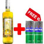 #7 Pineapple Gin 750ml+2 Free Brothers Lemonade 330ml
