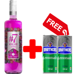 #7 Mixed Berry + 2 Free Brothers Lemonade 330ml