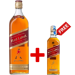Jonnie Walker Red Label 1L+1 Free Johnnie Walker Red Label 250ml