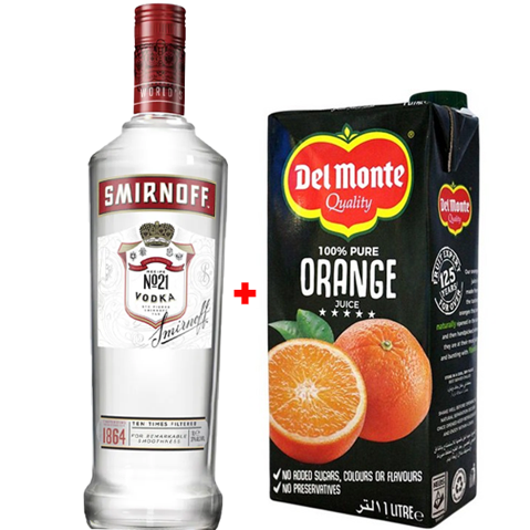 Buy 1 Smirnoff Red 750ml, Get Del Monte Orange Free Buy 1 Smirnoff Red 750ml, Get Del Monte Orange Free