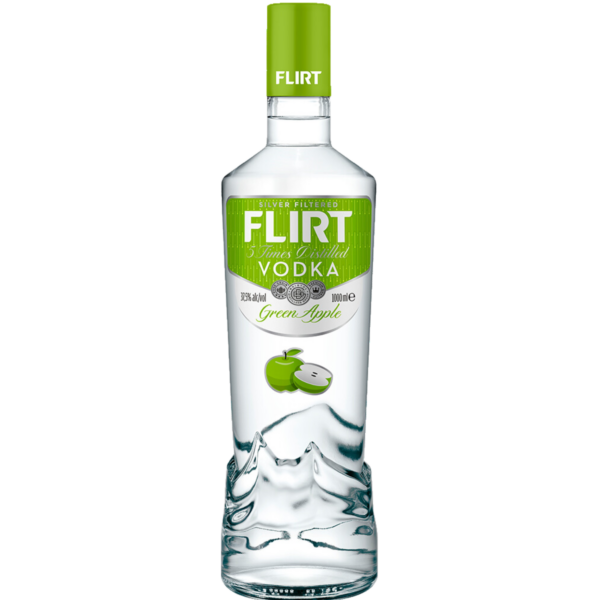 Flirt Vodka Green Apple Flirt Vodka Green Apple