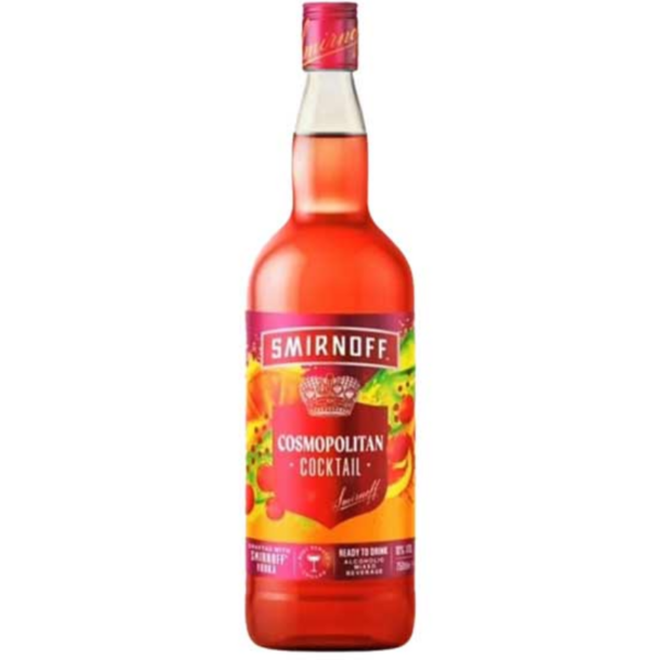 Smirnoff Cosmopolitan 750ml Smirnoff Cosmopolitan 750ml
