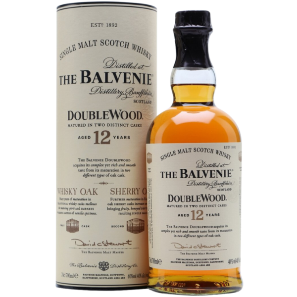 The Balvenie DoubleWood 12yrs 700ml The Balvenie DoubleWood 12yrs 700ml