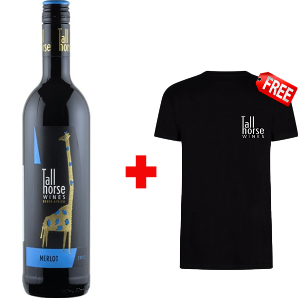 Buy 1 Tall Horse Merlot, Get a T-shirt Free! Buy 1 Tall Horse Merlot, Get a T-shirt Free!