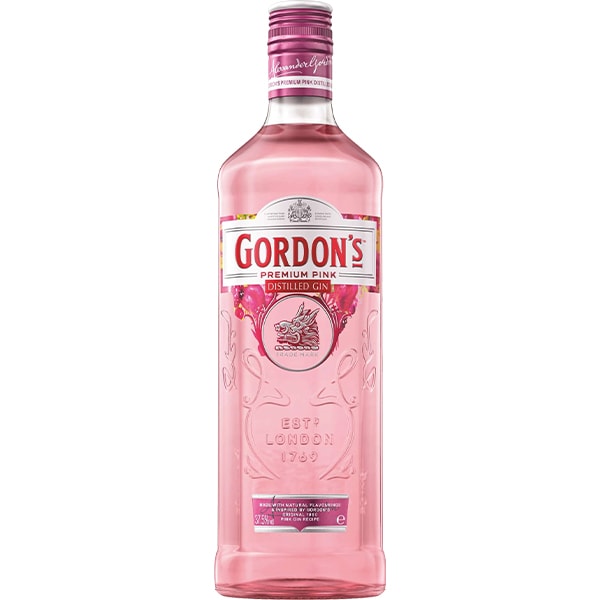 Gordon's Pink Gin 1L - With a sweetness of raspberry and tang of redcurrant Gordon's Pink Gin 1L - With a sweetness of raspberry and tang of redcurrant