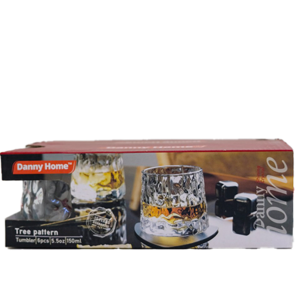image (13) Danny Home Whisky Glass 6 Pcs