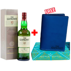 Glenlivet 12 Year Old 750ml + Ballantine Glasses