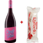 Candy floss sweet red+Raffaello 30g