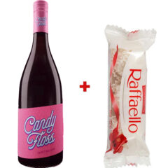 Candy floss sweet red+Raffaello 30g