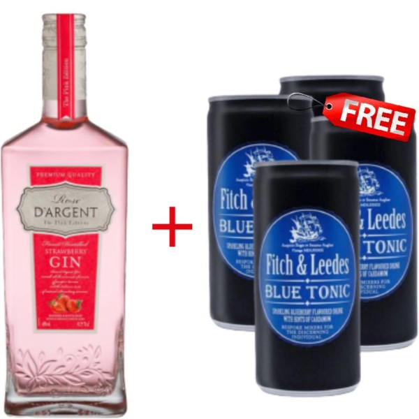 rose Rose D'argent London dry gin 750ml
