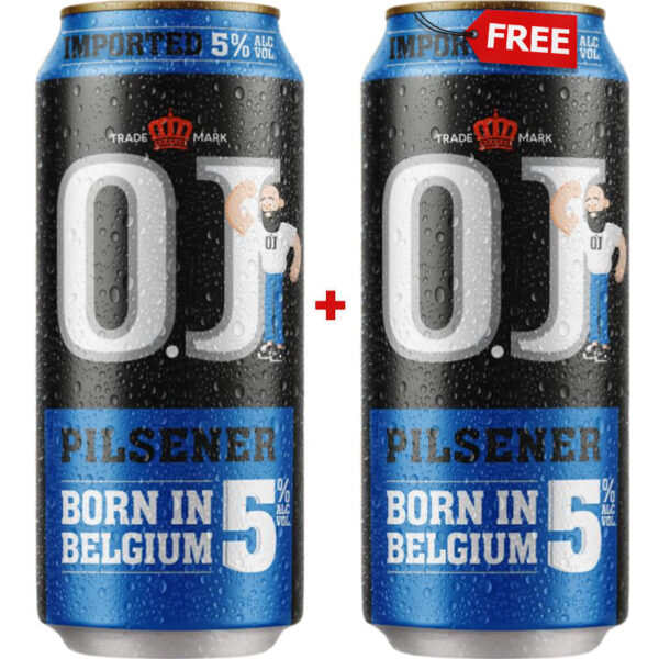 OJ Beer 5% 500ml